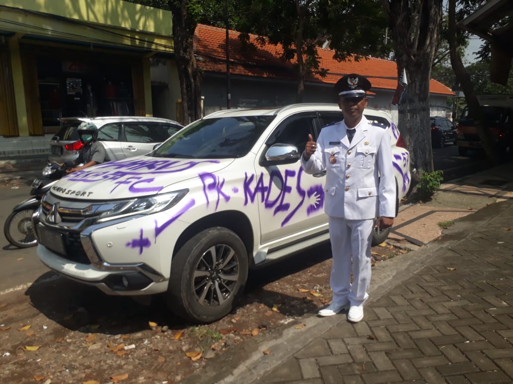 Kades Wates Kabupaten Pasuruan.(Foto: Laoh Mahfud/Tugu Jatim)