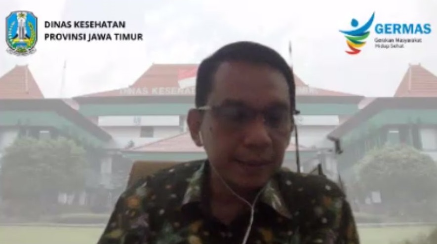 Kepala Dinas Kesehatan Provinsi Jawa Timur, Dr Erwin Astha Triyono.