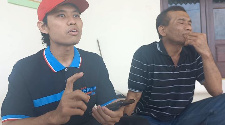 Kelompok aliran sesat. (Foto: Laoh Mahfud/Tugu Jatim)