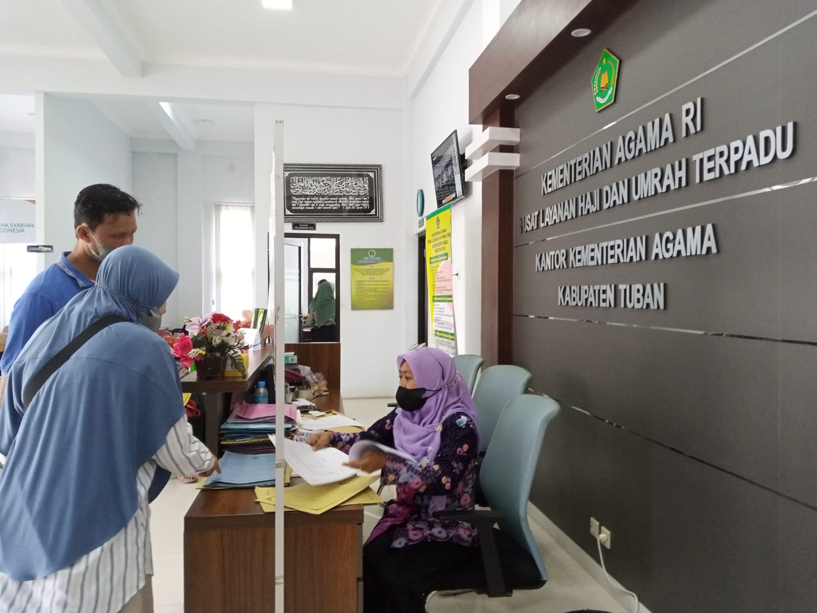 Calon jamaah haji Tuban. (Foto: Mochamad Abdurrochim/Tugu Jatim)