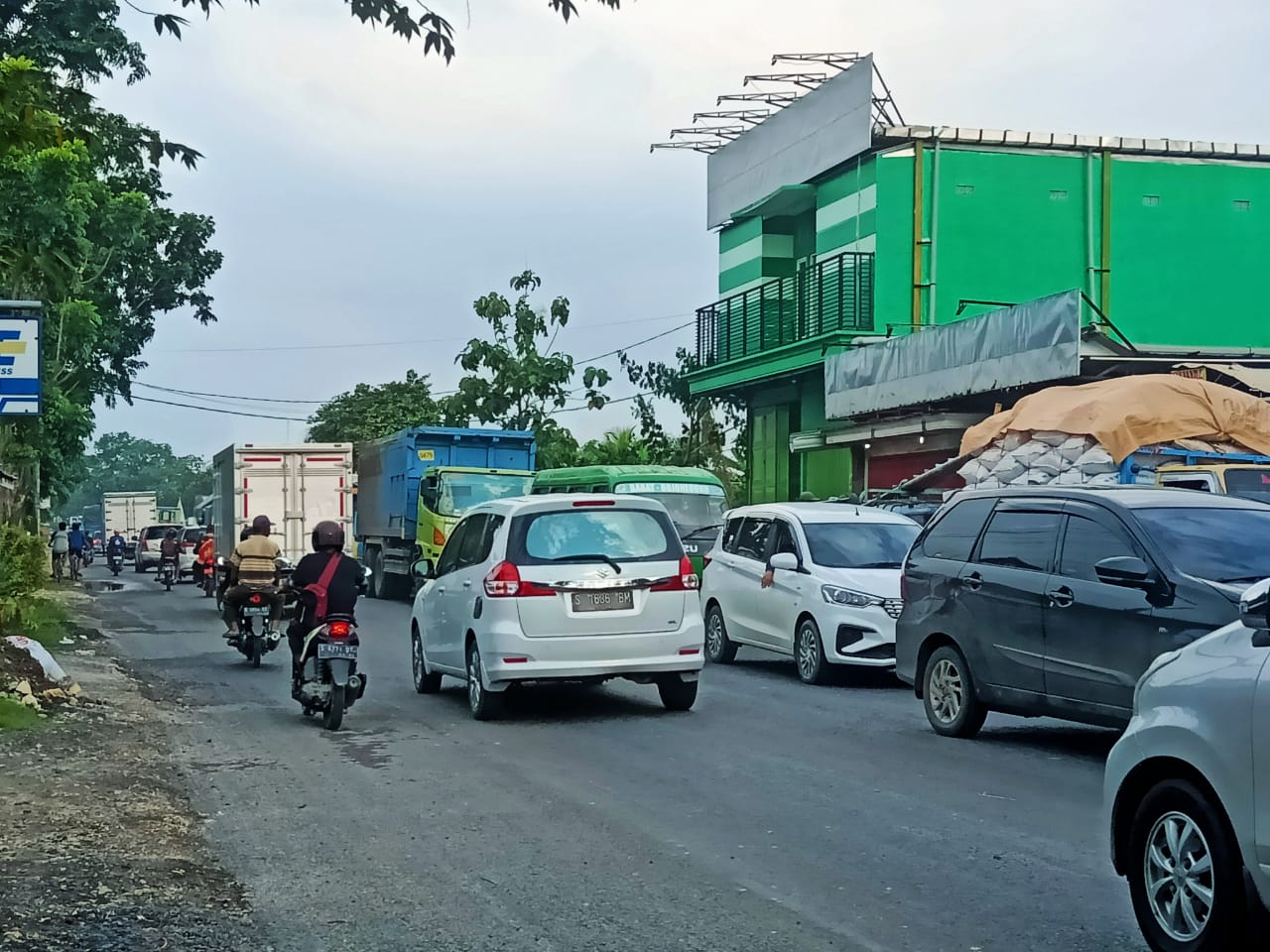 Rute alternatif. (Foto: Mila Arinda/Tugu Jatim)