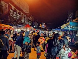 Pandemi Mereda, Night Market Pasar Besar Kota Malang Kembali Dipadati Pengunjung