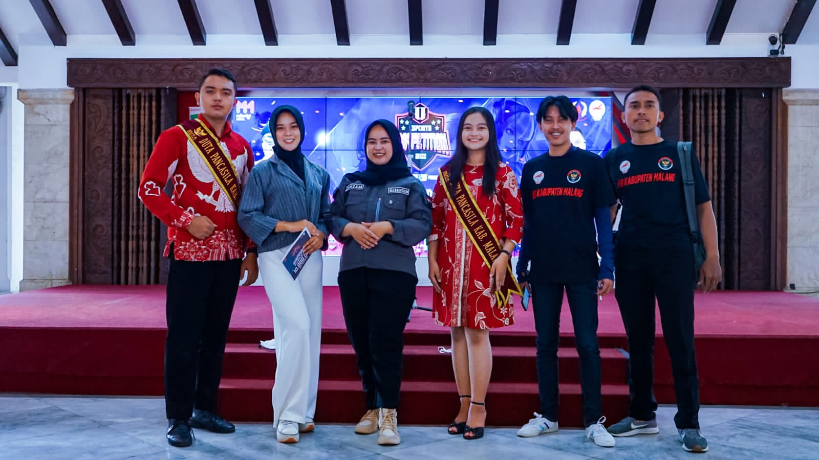 Acara pembukaan Esports Competition road to Pekan Olahraga Provinsi (Porprov) Jawa Timur tahun 2022, Minggu (05/06/2022) di Pendopo Kabupaten Malang.