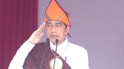 Pimpin Upacara Hari Lahir Pancasila di Ende NTT, Jokowi Ajak Anak Bangsa Membumikan Pancasila