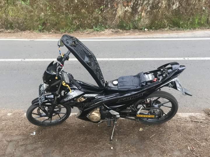 Sepeda motor milik wisatawan asal Malang yang hilang di kawasan Gunung Bromo.