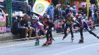 Kejuaraan Sepatu Roda se-Jatim. (Foto: Humas Pemkot Malang/Tugu Jatim)