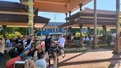 Sepeda listrik. (Foto: Bayu Angga Nyumantara/Tugu Jatim)