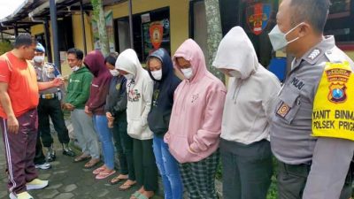 Wanita PSK. (Foto: Polsek Prigen/Tugu Jatim)