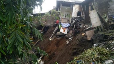 Tanah Longsor di Pasuruan, 2 Rumah Rusak dan 2 Ternak Milik Warga Mati Tertimbun Material