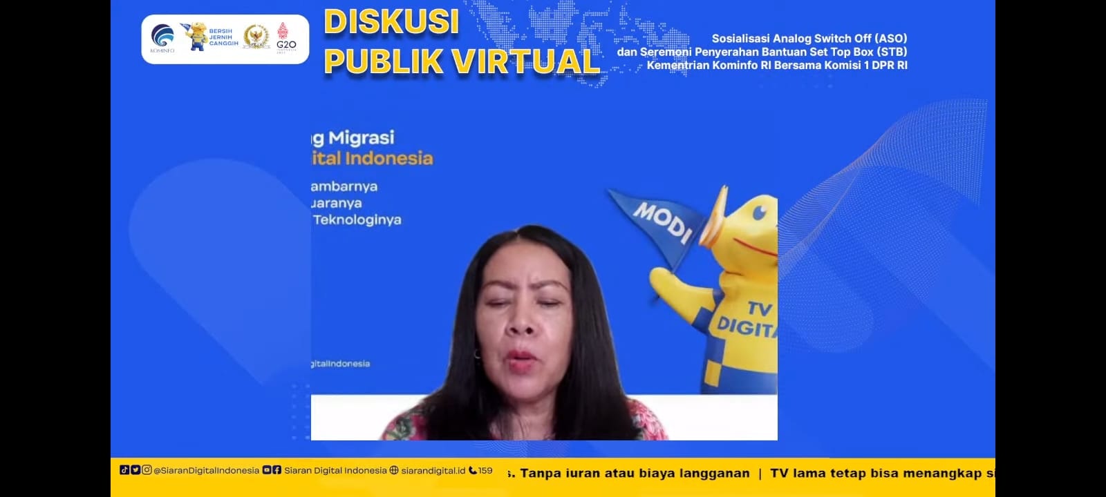 TV digital. (Foto: Tangkap layar/Tugu Jatim)