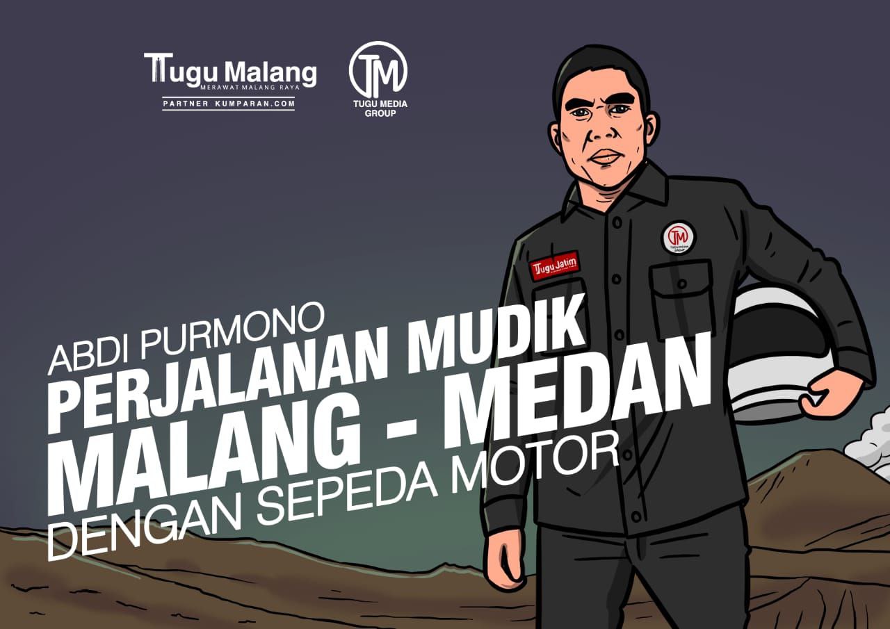 Abdi Purnomo Perjalanan Mudik Malang Medan Dengan Sepeda Motor 1