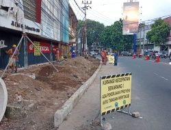 Pelebaran Jalan Zona 3 Kayutangan Heritage Malang Dimulai, Bakal Rampung Agustus 2022