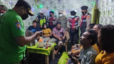 tempat karaoke ilegal. (Foto: Satpol PP dan Damkar Tuban/Tugu Jatim)