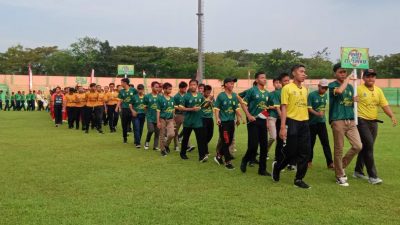 12 dari 12 pondok pesantren di Bojonegoro yang siap bertanding dalam Piala Kepala Staf Angkatan Darat (KASAD) Liga Santri PSSI Tahun 2022.