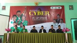 Acara pelatihan Cyber GP Ansor Kabupaten Sampang.