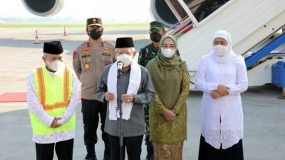 Ma'ruf Amin. (Foto: Humas Pemprov Jatim/Tugu Jatim)