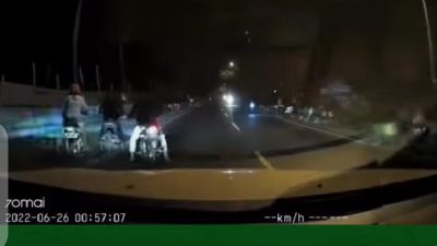 Viral Video Aksi Balap Liar di Tuban, Pelaku Lempari Mobil dengan Batu