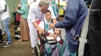 Jamaah haji. (Foto: Mochamad Abdurrochim/Tugu Jatim)