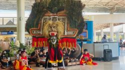 Lestarikan Budaya, Bandara Juanda Surabaya Tampilkan Seni Reog Ponorogo