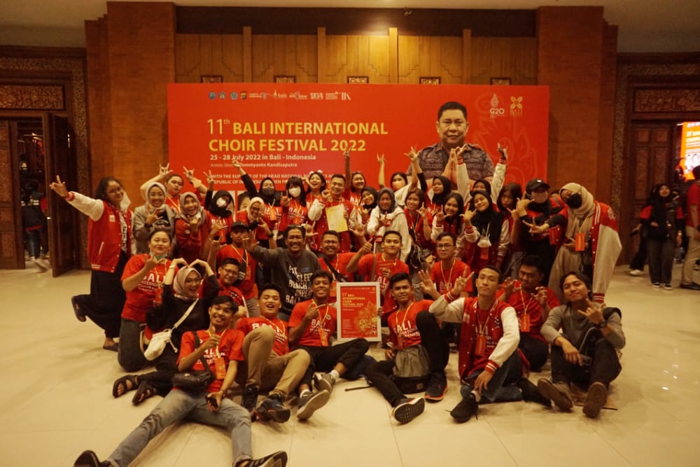paduan suara Gita Suradira. (Foto: Dok Kominfo Kota Pasuruan/Tugu Jatim)