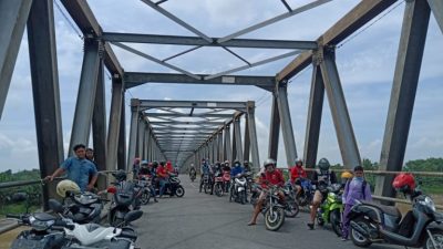 Jembatan Glendeng penghubung Tuban-Bojonegoro dibuka lagi aksesnya untuk roda dua.