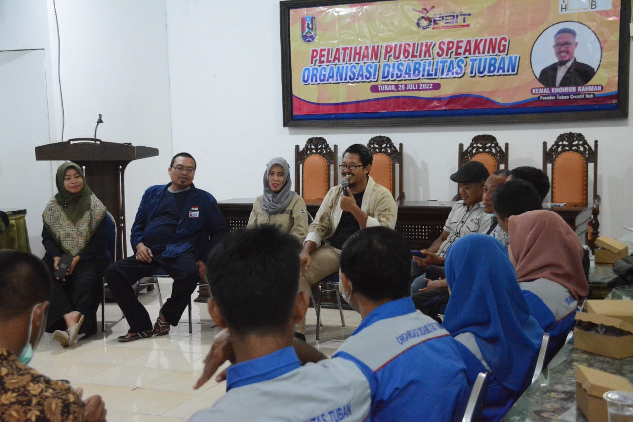 Public speaking. (Foto: Diskominfo Tuban/Tugu Jatim)