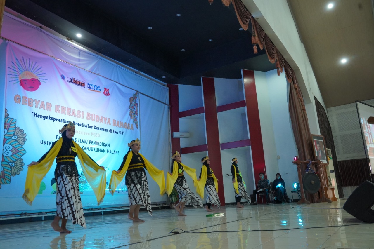 Suasana Gebyar Kreasi Budaya Bangsa Prodi PGSD Unikama.