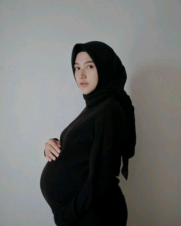 Ilustrasi perempuan hamil.