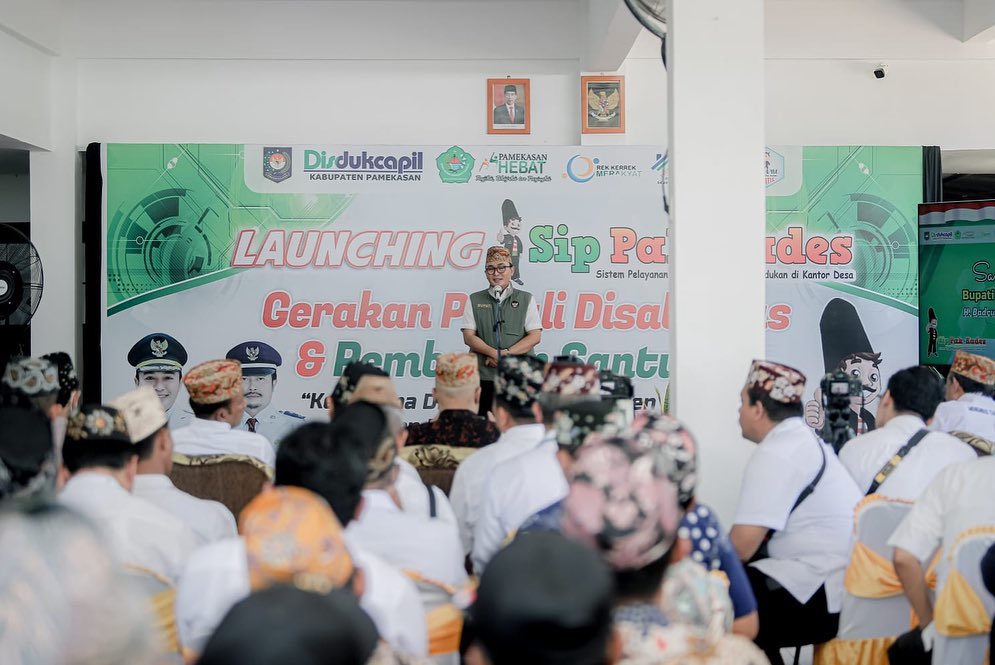 Sip Pak Kades. (Foto: Pemkab Pamekasan/Tugu Jatim)