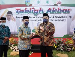 Mas Dhito Ajak Warga Muhammadiyah Bersatu Bangun Kabupaten Kediri
