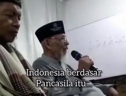 Video Viral! Abu Bakar Baasyir Akui Pancasila sebagai Dasar Negara Indonesia