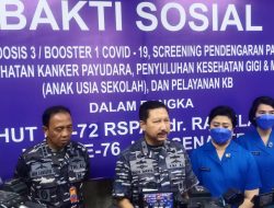RSPAL dr Ramelan Surabaya Baksos Pengembangan Kesehatan Ibu dan Anak, Gaet 110 Nakes Jalasenastri 