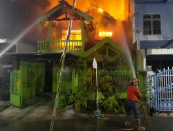 Sebuah Rumah Ludes Dilalap Api di Bugul Kidul Pasuruan, Pemilik Rugi Rp 100 Juta