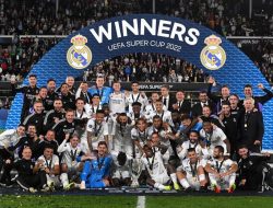 Selamat! Real Madrid Juara UEFA Super Cup 2022