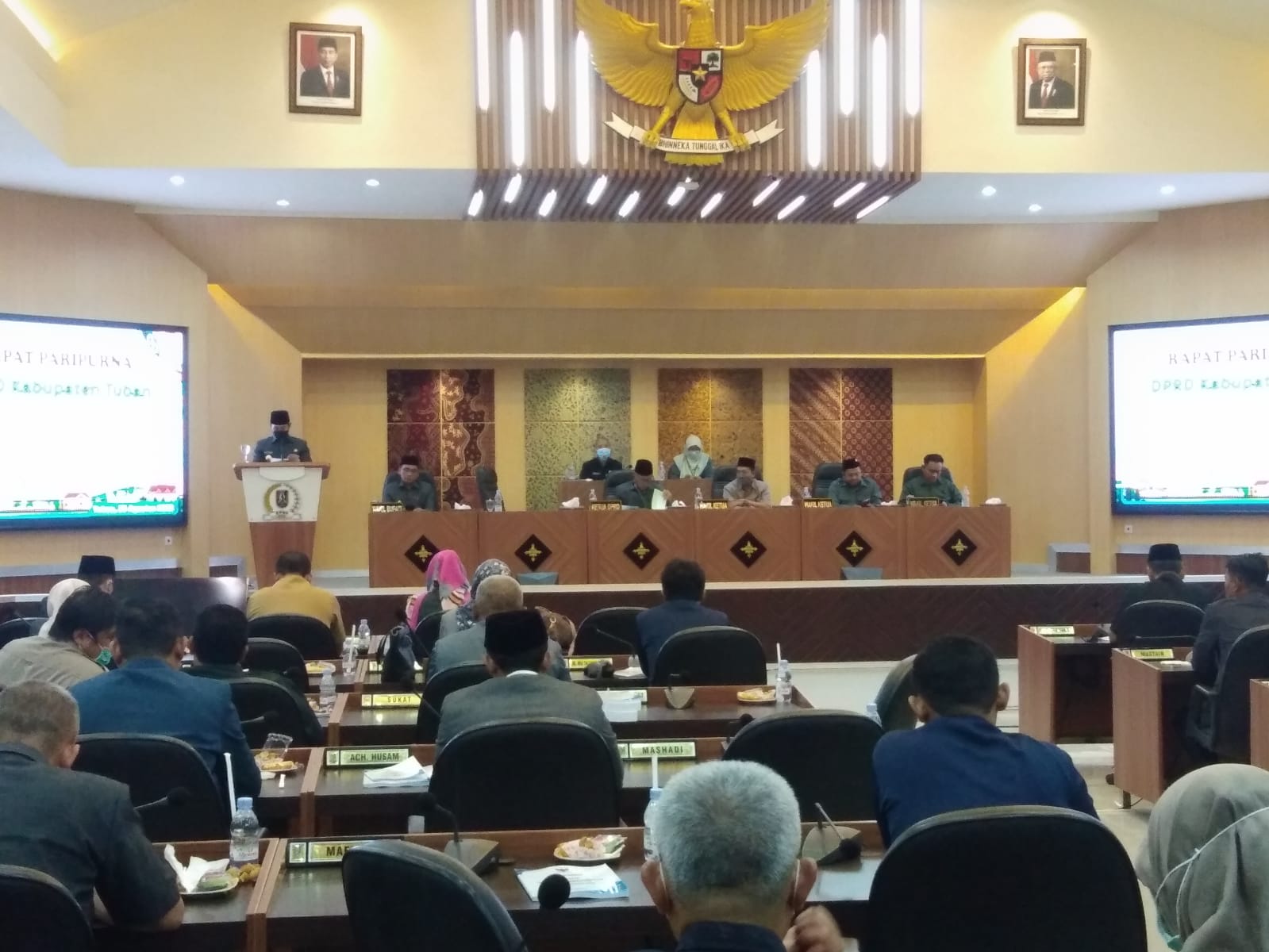 Dana cadangan. (Foto: Mochamad Abdurrochim/Tugu Jatim)