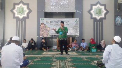 Acara ngaji budaya Lesbumi Pamekasan di Lembaga Pemasyarakatan (Lapas) Narkotika Kelas 2A Pamekasan, Kamis (25/08/2022).