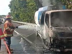 Kronologi dan Penyebab Truk Tangki Pertamina Terbakar di Tol Pandaan Pasuruan