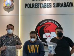 Ambil Ranjauan Sabu 50 Gram di Tropodo, Bandar di Surabaya Keok Diborgol Polisi