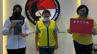 Sembunyikan Sabu di Kotak Earphone, Mama Muda di Surabaya Ditangkap Polisi