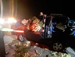 Tabrak Truk Box, Sopir Pick up Sayur asal Kota Batu Tewas Kecelakaan di Tol Pasuruan