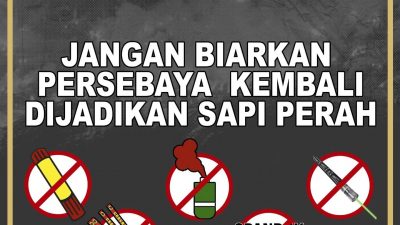 Flayer yang sudah dipublikasikan oleh Instagram Green Nord soal ajakan no flare dan no racism.