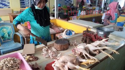 Harga Daging Ayam Mahal, Dahi Ibu Rumah Tangga Makin Mengkerut