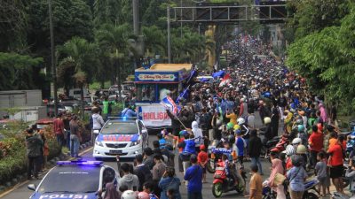 Arema FC. (Foto: M. Sholeh/Tugu Malang)