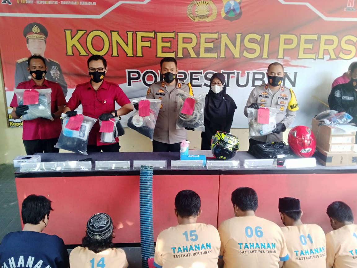 Residivis pencurian. (Foto: Mochamad Abdurrochim/Tugu Jatim)