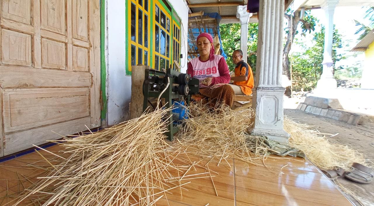 Kampung Tusuk Sate. (Foto: Laoh Mahfud/Tugu Jatim)