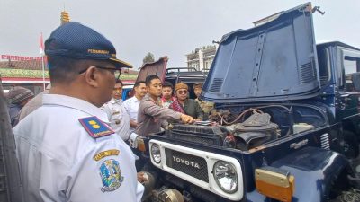 Satlantas Polres Pasuruan. (Foto: Laoh Mahfud/Tugu Jatim)