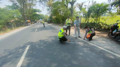 Korban tabrak lari. (Foto: Satlantas Polres Pasuruan/Tugu Jatim)