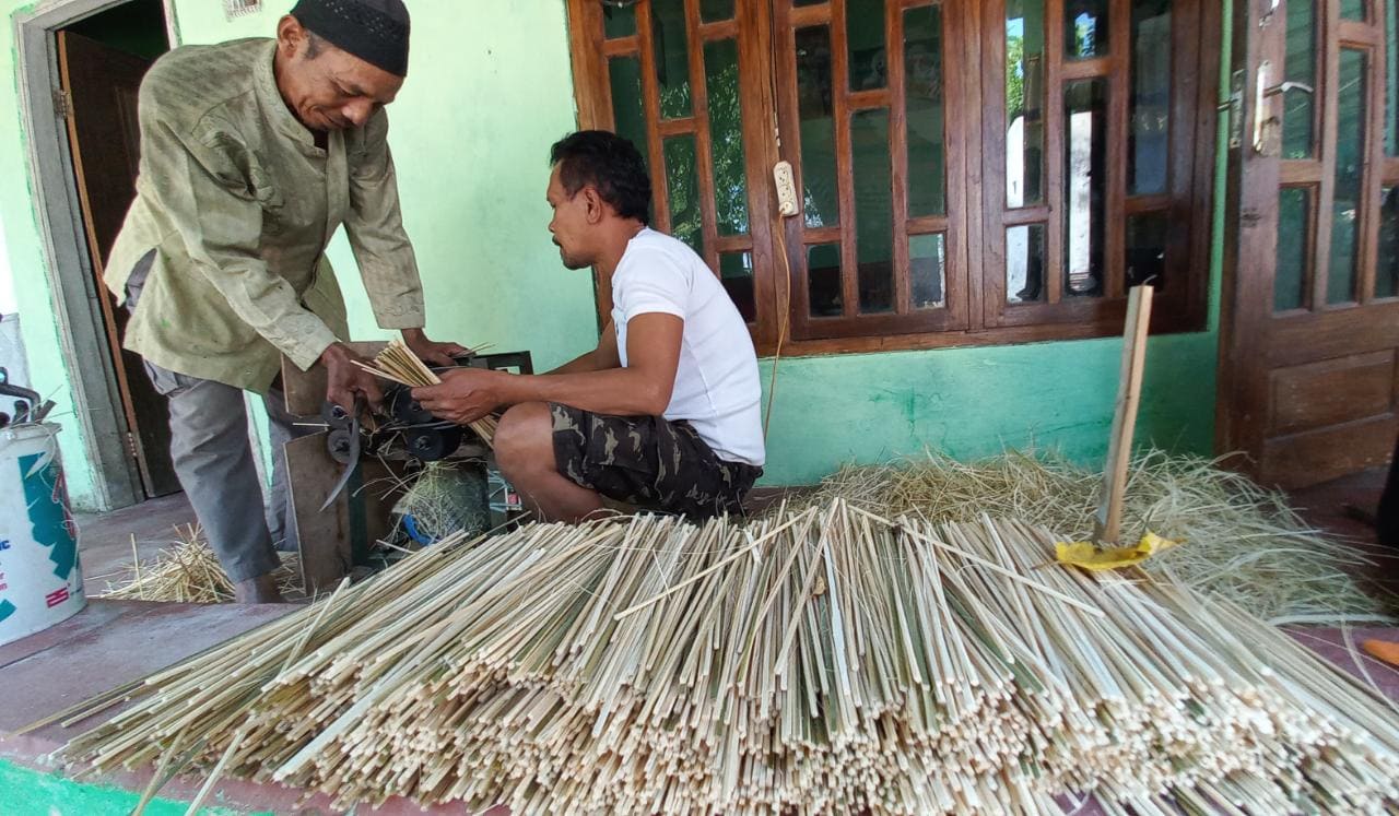 Kampung Tusuk Sate. (Foto: Laoh Mahfud/Tugu Jatim)