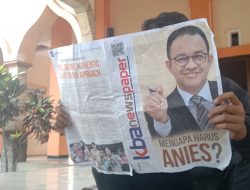 12 Halaman Tabloid Anies Baswedan Bertebaran di Masjid Kota Malang, Dugaan Kampanye?
