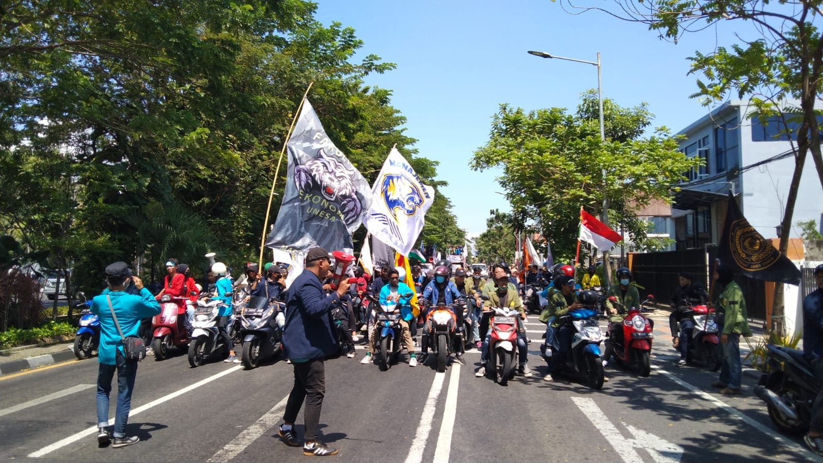 Aliansi Rakyat Surabaya. (Foto: Dok Rahman Hakim/Tugu Jatim)